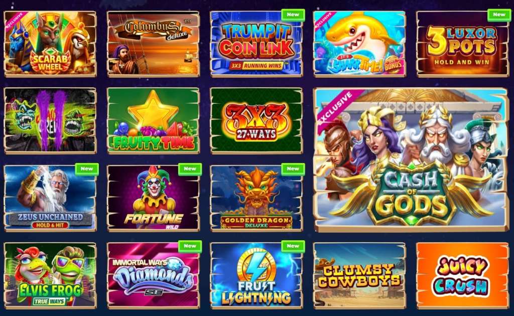 Wazamba slots.